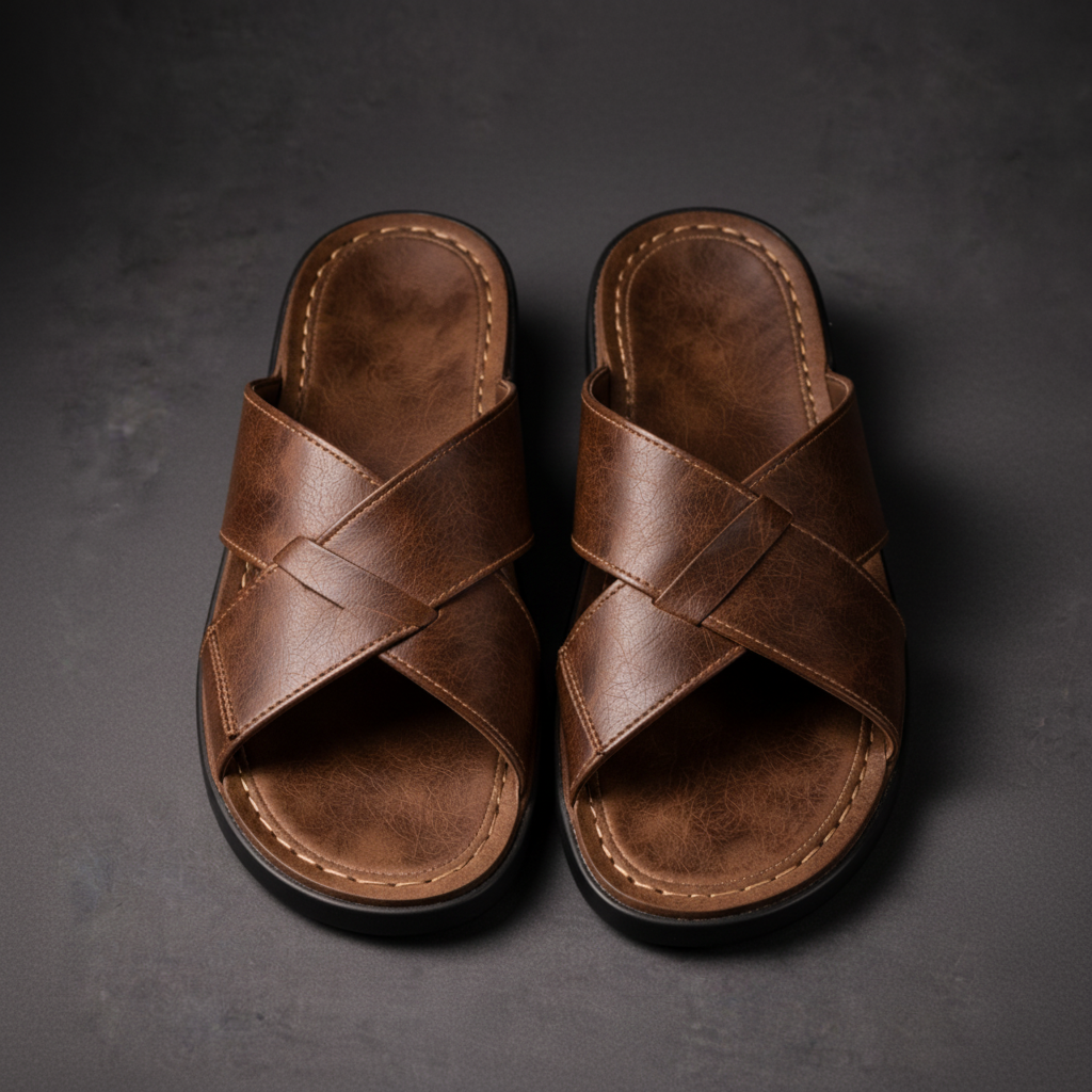 Herren Sandalen mit Kreuzriemen | Alltagstauglich