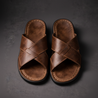 Herren Sandalen mit Kreuzriemen | Alltagstauglich