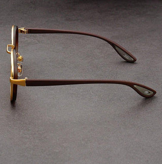 Unisex Okrągłe Okulary Przeciwsłoneczne | Vintage