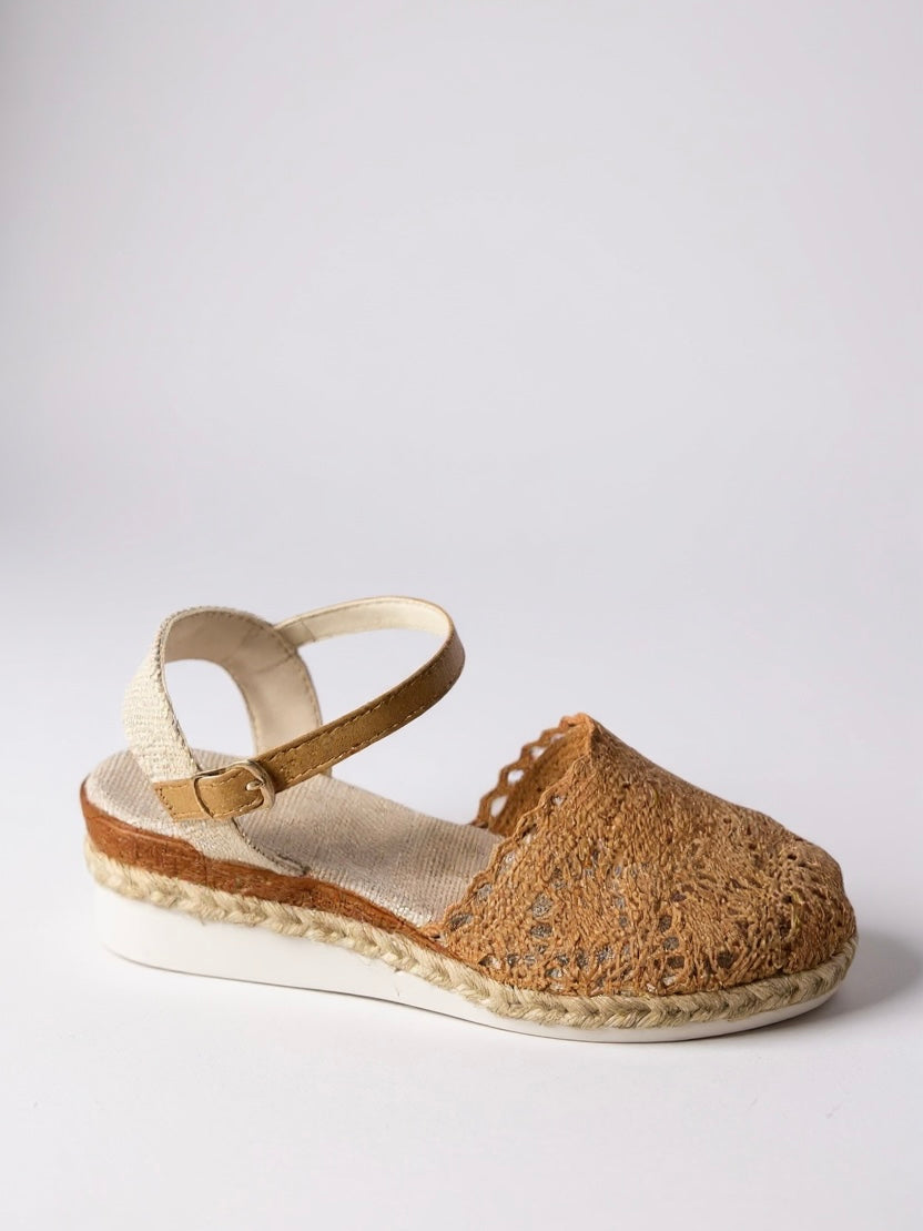 Damen Häkel Sommer Sandalen | Riemen Mit Schnalle