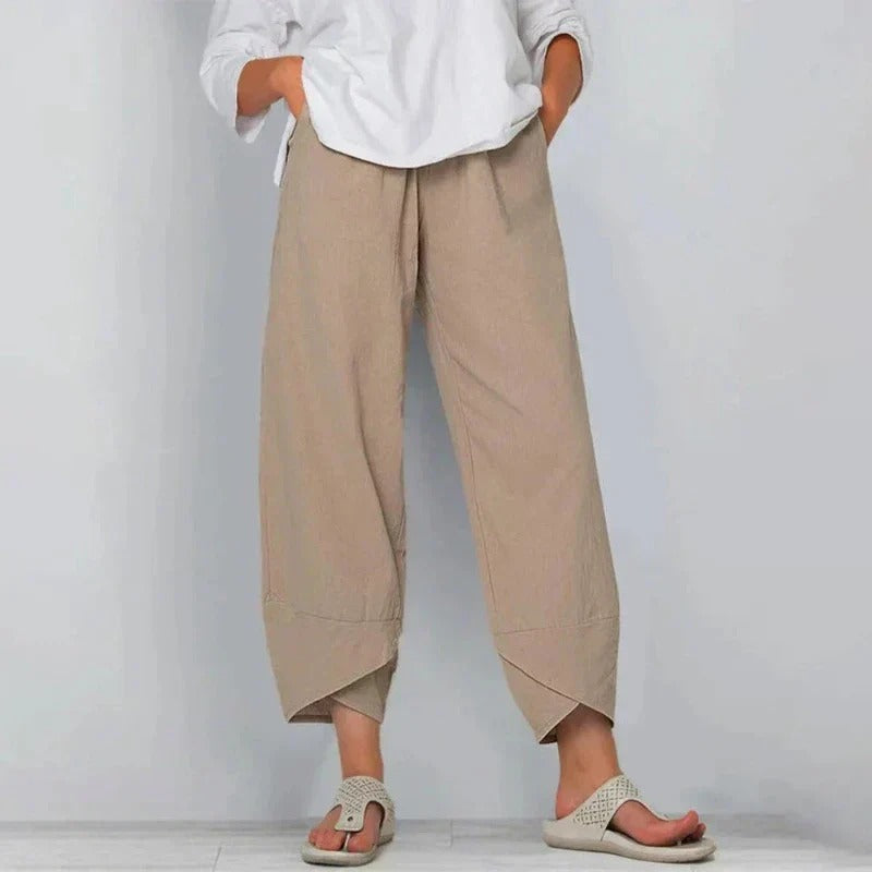 Damen Hosen mit weitem Bein | Kurz