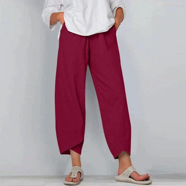 Damen Hosen mit weitem Bein | Kurz