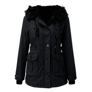 Damska Zimowe Parka | Z Kapturem