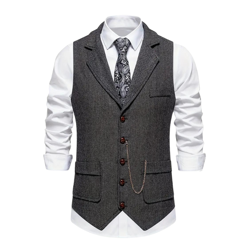 Herren formelle Weste | Eng anliegend