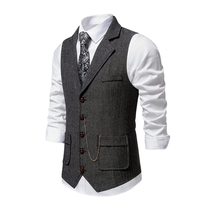 Herren formelle Weste | Eng anliegend