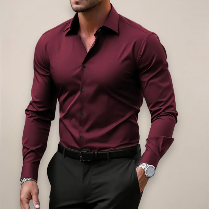 Herren formelles Hemd | Langarm