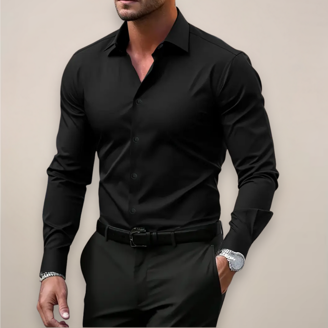 Herren formelles Hemd | Langarm