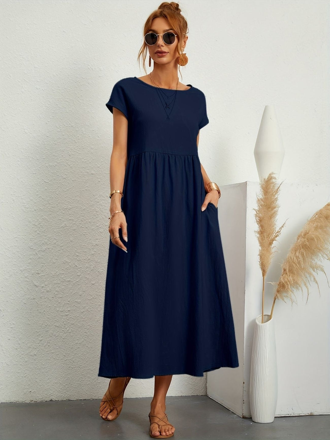 Damen Alltägliches Sommerkleid | Maxi