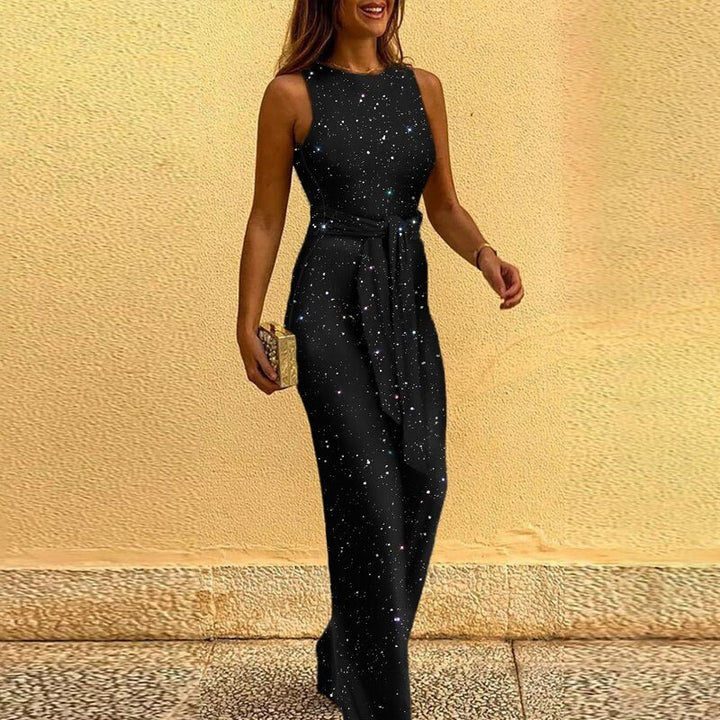 Damen Pailletten-Overall für Partys | Elegant