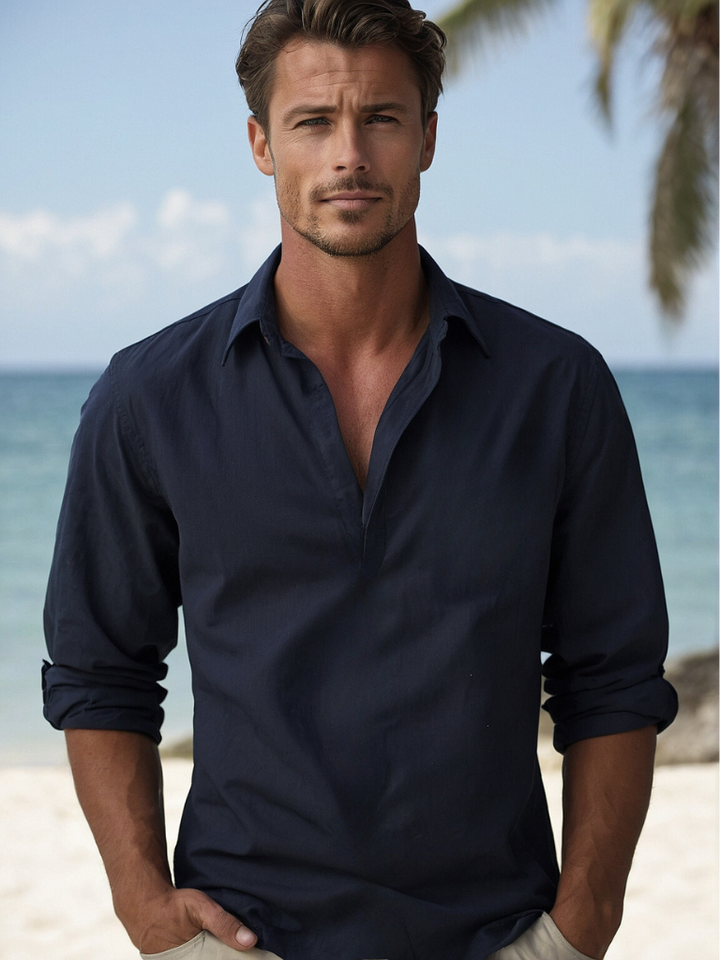Herren Sommerhemd mit Langarm | Alltagstauglich