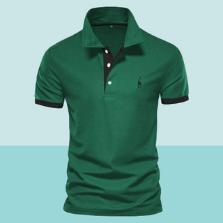 Męska koszulka polo z klasycznym kołnierzykiem | Slim Fit