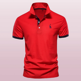 Męska koszulka polo z klasycznym kołnierzykiem | Slim Fit