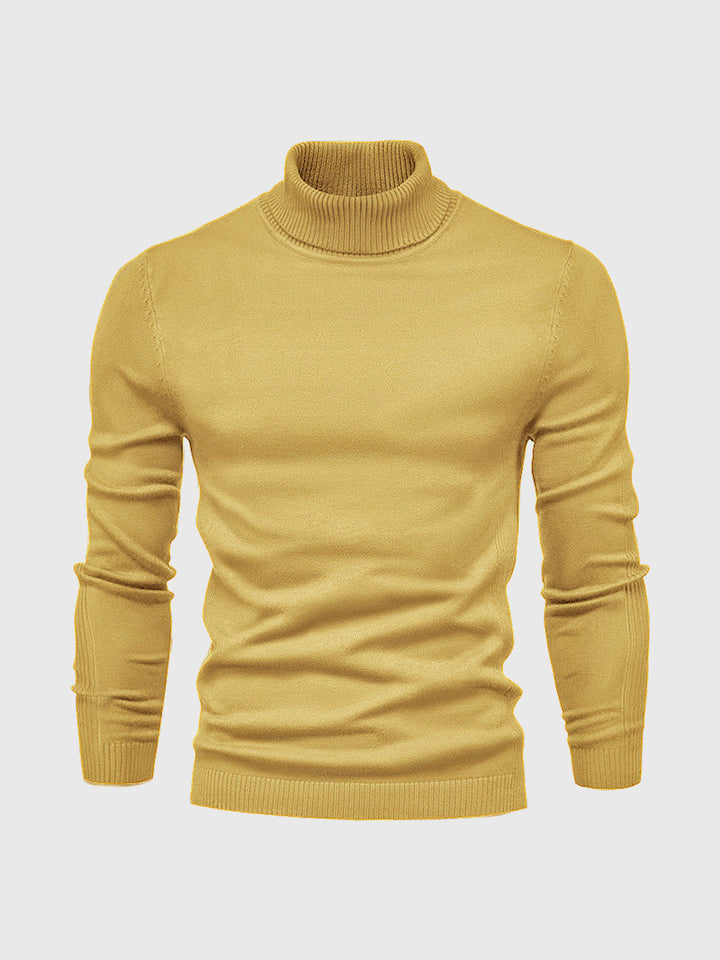 Men's Turtleneck Sweater | Fitted Cut