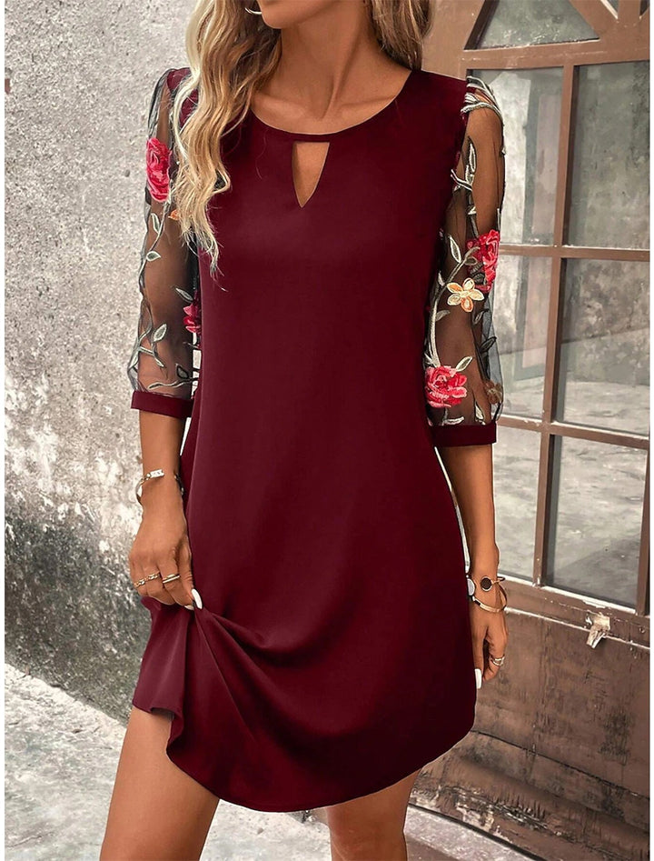Damen Kleid 3/4-Arm | Mini