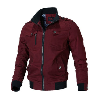 Męska Casual Bomber Jacket | Lekka