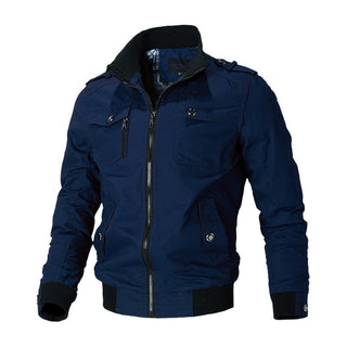 Męska Casual Bomber Jacket | Lekka