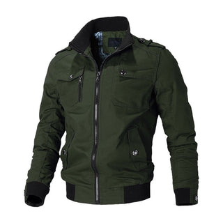 Męska Casual Bomber Jacket | Lekka
