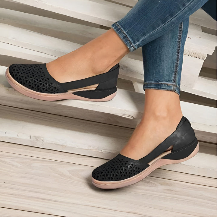 Sapatos Ortopédicos Femininos | Respirável com Espuma de Memória