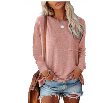 Damska Koszulka z Długim Rękawem | Styl Casual