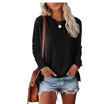 Damska Koszulka z Długim Rękawem | Styl Casual