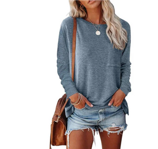 Damska Koszulka z Długim Rękawem | Styl Casual