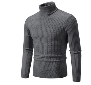 Męski sweter o dopasowanym kroju | Pole golfowe