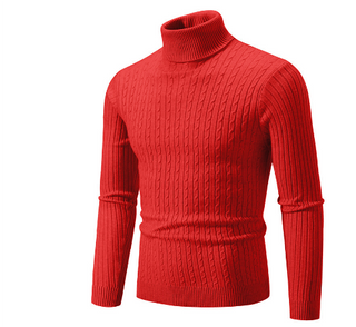 Męski sweter o dopasowanym kroju | Pole golfowe