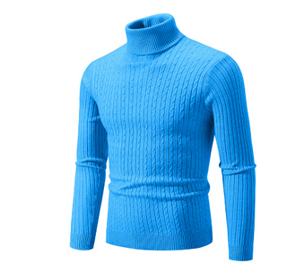 Męski sweter o dopasowanym kroju | Pole golfowe