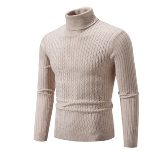 Męski sweter o dopasowanym kroju | Pole golfowe