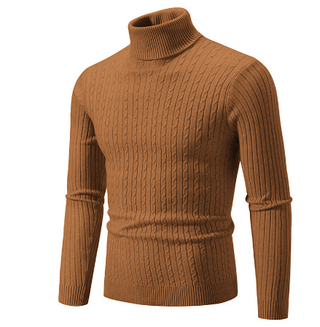 Męski sweter o dopasowanym kroju | Pole golfowe