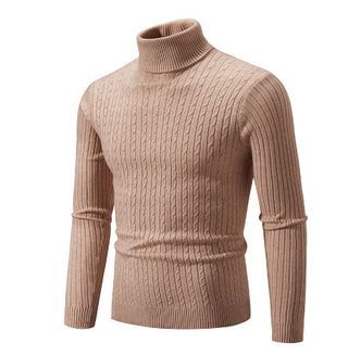 Męski sweter o dopasowanym kroju | Pole golfowe