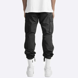 Męskie Spodnie Cargo Relaxed Fit | Wiele Kieszeni