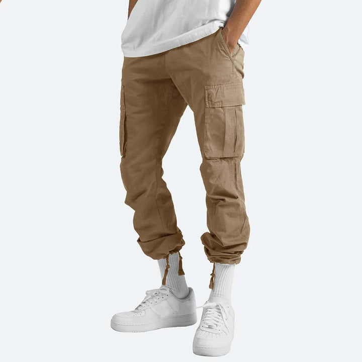 Herren Cargo-Hose lockerer Schnitt | Viele Taschen