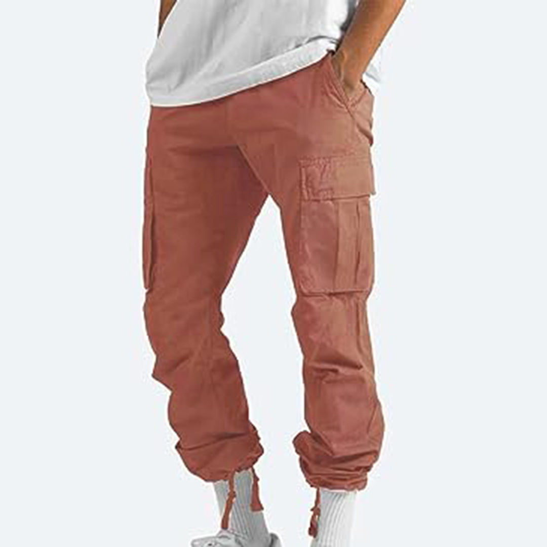 Herren Cargo-Hose lockerer Schnitt | Viele Taschen