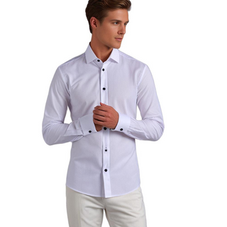 Męska Koszula Slim Fit | Długi Rękaw