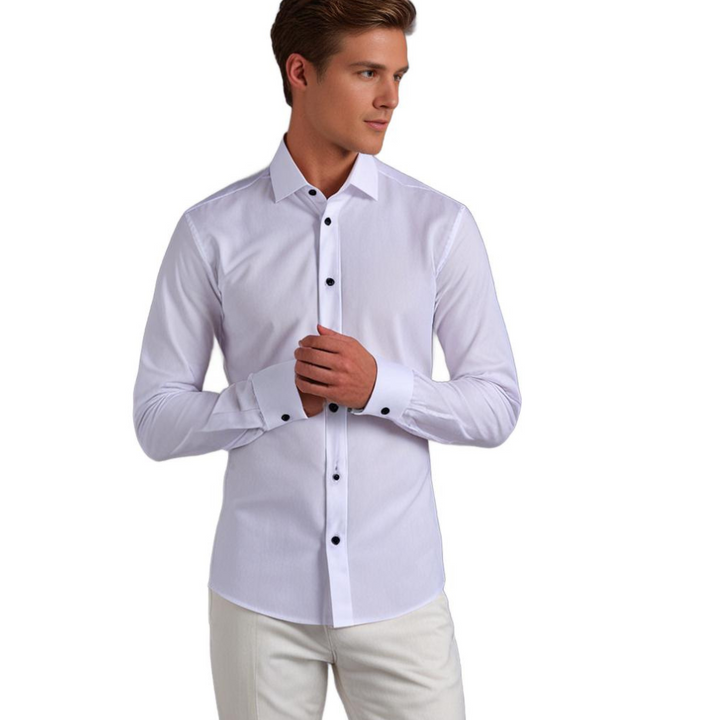 Herren Hemd Schmaler Schnitt | Langarm