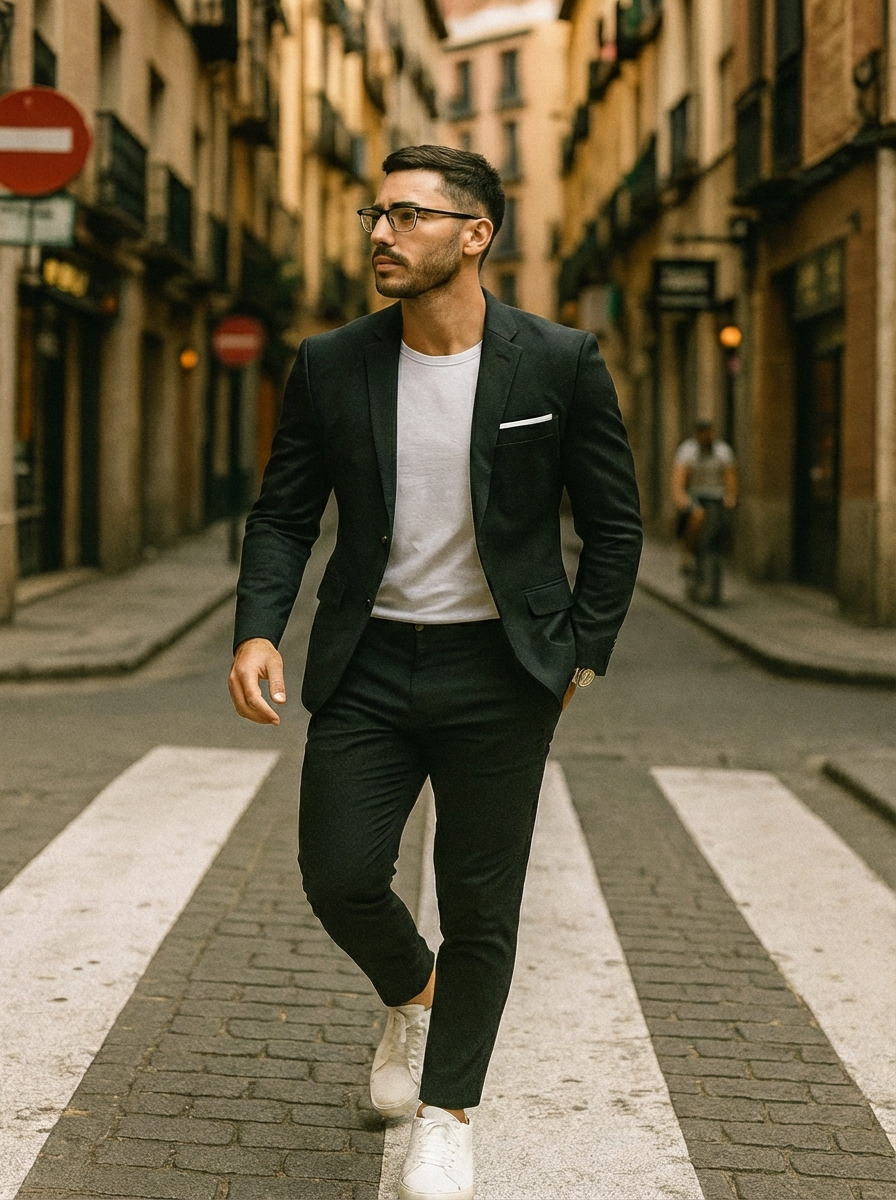 Męski Formalny Komplet Garniturowy | Dwuczęściowy