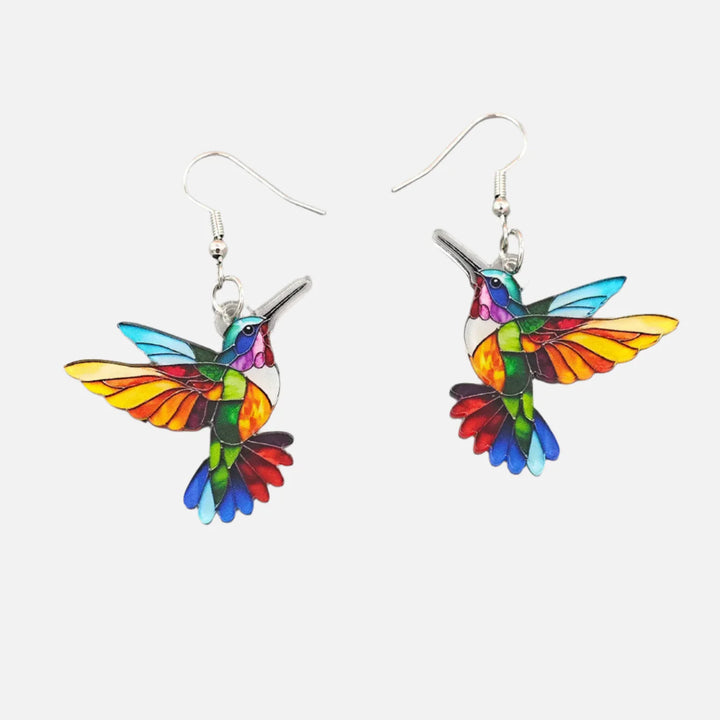 Women's Hanging Hummingbird Earrings | Jewelry yes