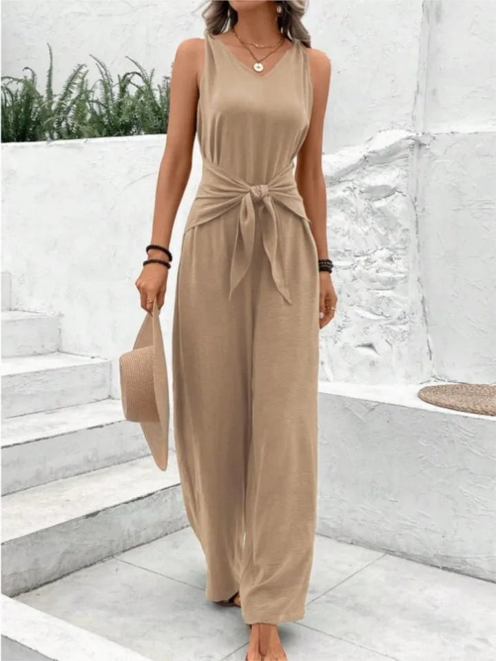 Women's Casual Summer Jumpsuit | Wide Legs