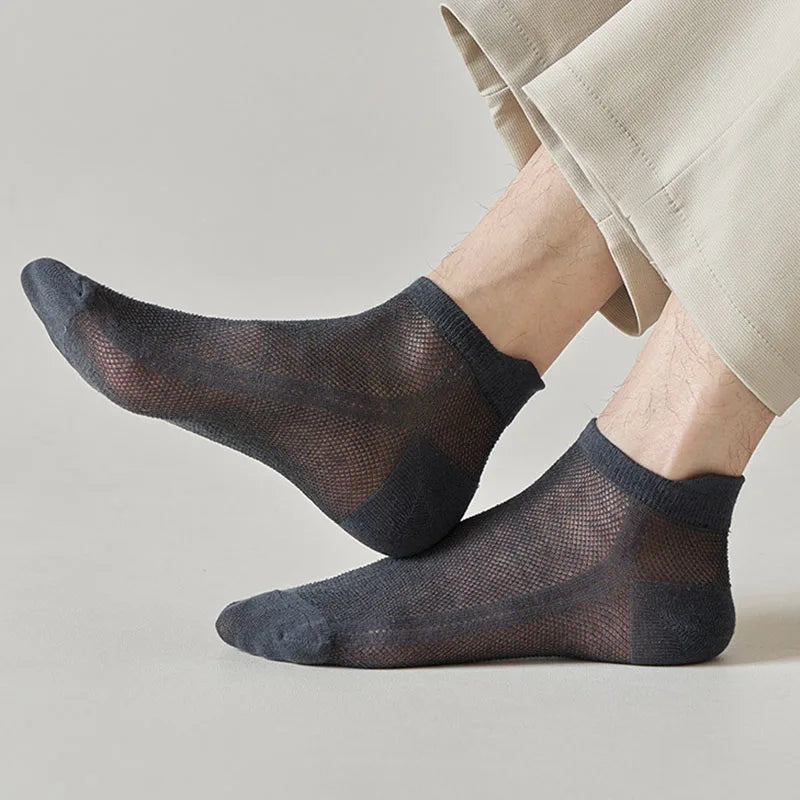 Herren Atmungsaktive Sneakersocken | 3 Paar