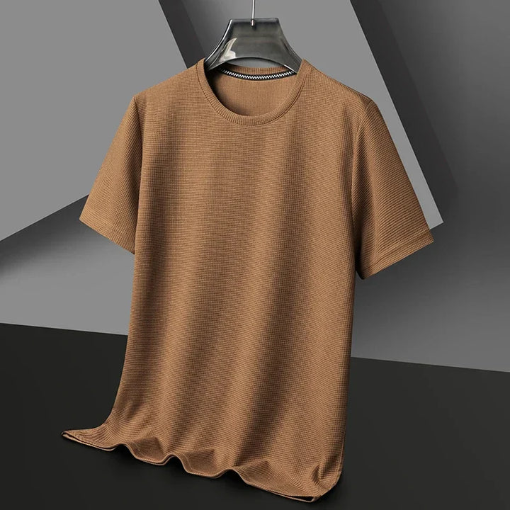 Herren T-Shirt Kurzarm | Strukturiert
