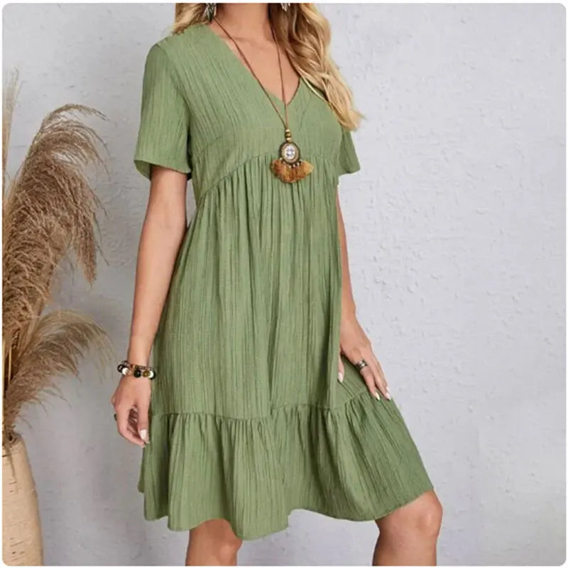 Vestido Casual de Verão Feminino | Mini