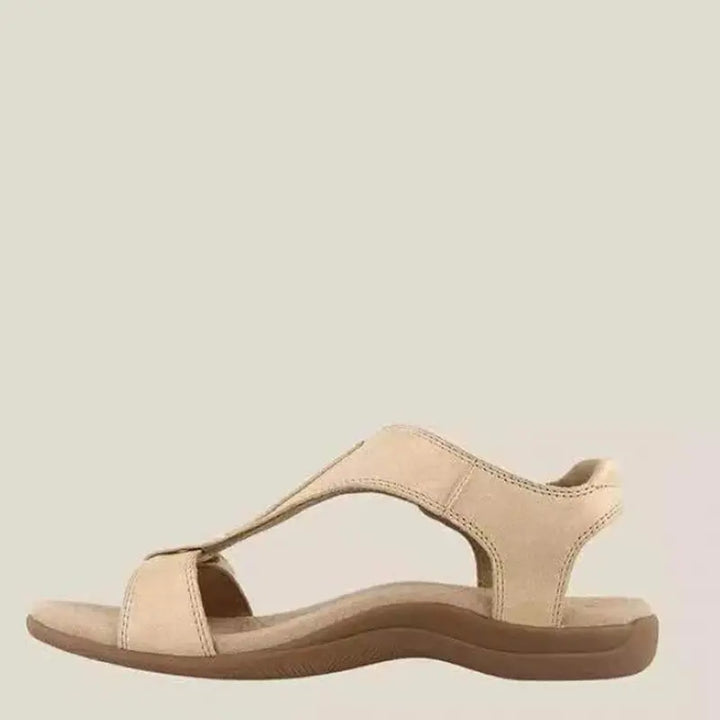 Damen Sandalen mit offenen Zehen | Klettverschluss