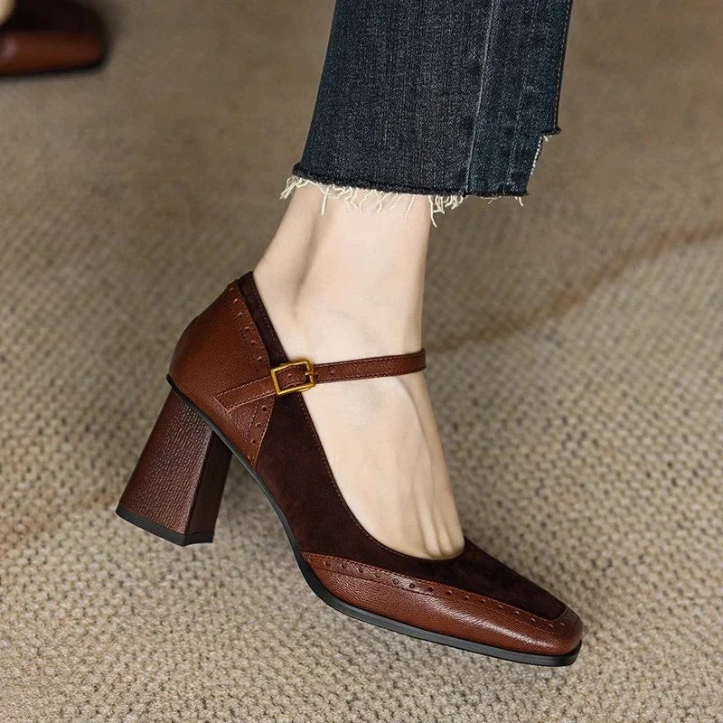 Damen Mary Jane Pumps | Vintage