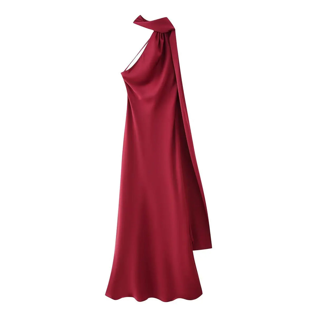 Vestido de Festa Feminino com Costas Descobertas | Maxi