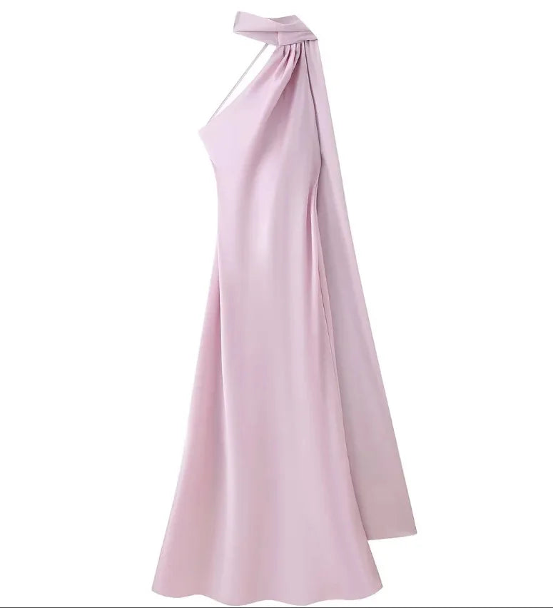 Vestido de Festa Feminino com Costas Descobertas | Maxi