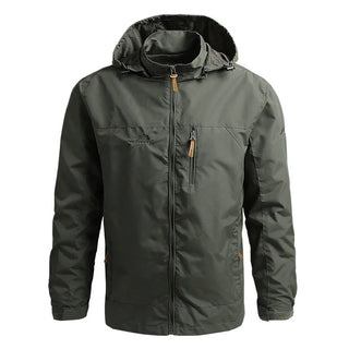 Męska Kurtka Softshell Przeciwdeszczowa | Z Kapturem