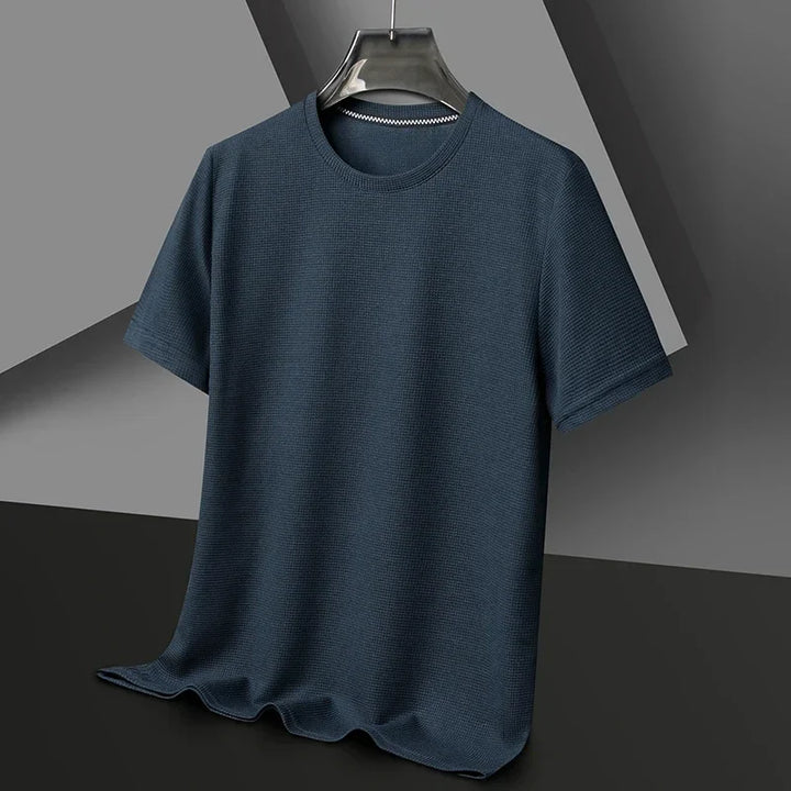 Herren T-Shirt Kurzarm | Strukturiert