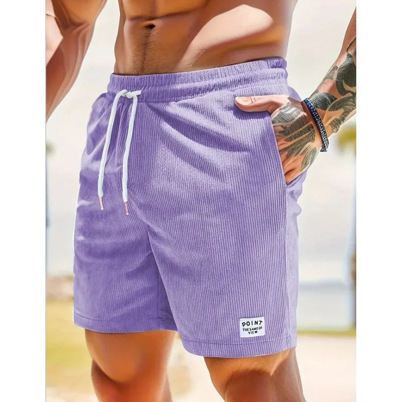 Herren Alltags-Shorts mit Kordelzug | Lockerer Schnitt