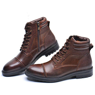 Botas masculinas com cadarço | até o tornozelo